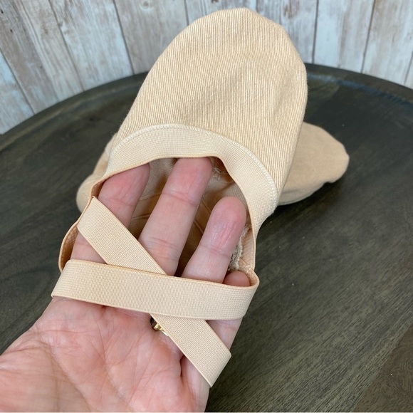 Bloch Synchrony Split Sole Stretch Canvas Ballet Shoe Size 4.5 B - Picture 3 of 11